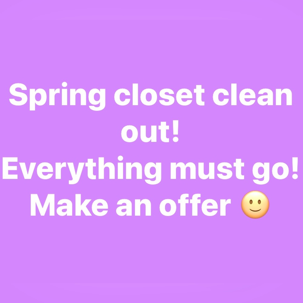 Spring clean out!! 🧹🧼